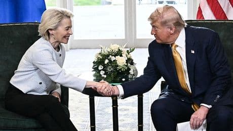 'Dit gebeurde volgens hoge diplomatieke bron tijdens onderhandeling Trump en Von der Leyen'