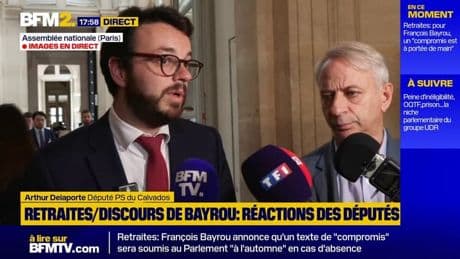 Conclave sur les retraites: François Bayrou "ne contrarie en rien notre souhait de le censurer", annonce Arthur Delaporte (PS)