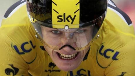 El ciclista Chris Froome, hospitalizado tras un accidente