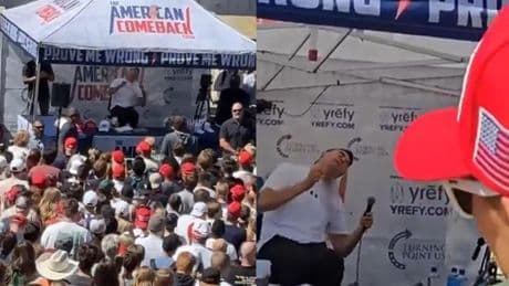 Trump'a yakınlığıyla biliniyor! Konuşma yaparken boynundan vuruldu