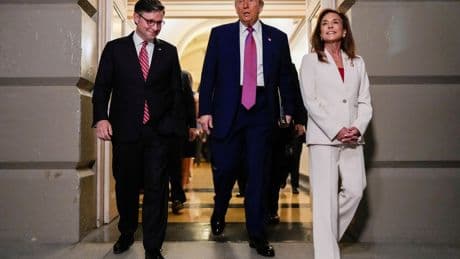 Trump arrives at Capitol to rally GOP support for his 'big, beautiful bill'