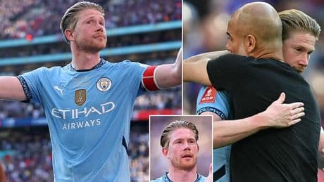 Departing Man City star Kevin De Bruyne drops huge hint on his future after FA Cup final heartbreak