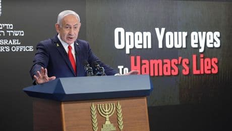Netanyahu defiende su ofensiva militar contra Gaza y denuncia una "campaña global de mentiras" contra de Israel