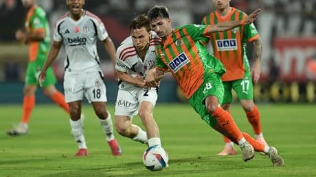 Beşiktaş, Alanya'da üçüncü sırayı kaptırdı