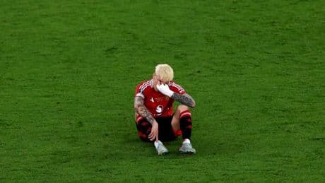 Tremenda rajada de Garnacho tras perder la final de la Europa League: "Nuestra temporada fue una mierda"