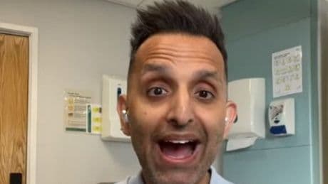 ITV Dr Amir Khan tells fans 'behave yourselves' over 'spicy' messages