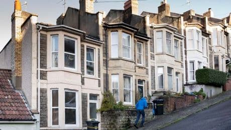 England's steepest street in UK city where cars are at risk of rolling away