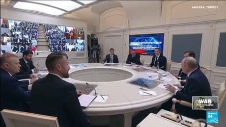 Zelensky sends delegation to Istanbul for direct peace talks as Putin abstains