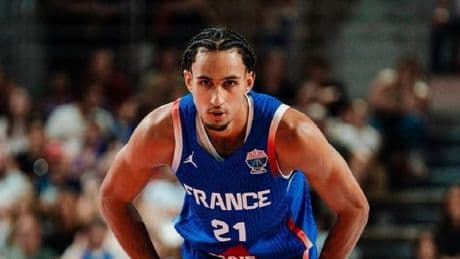 Zaccharie Risacher, el otro malagueño del Eurobasket