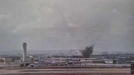 Horror as Houthi ballistic missile strikes major Israeli airport