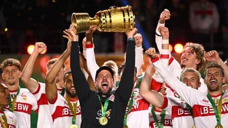 VfB Stuttgart End Bielefeld’s Fairytale Run To Win The DFB Pokal