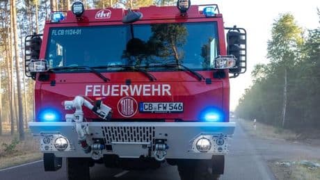 Trockenheit: Waldbrand: Evakuierung in Kleinbahren aufgehoben