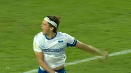 Traum vom Heim-Finale lebt  - Hertha siegt im Elfer-Drama!