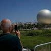What’s big, glowing and no longer Olympic? Paris has the answer