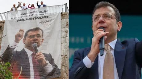 Yasaklara rağmen posterleri her yerde: İmamoğlu'ndan Bursa'ya 'adalet' mesajı!