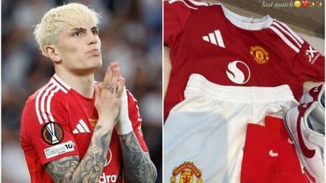Man Utd star Alejandro Garnacho's partner leaves no doubt with telling Instagram post