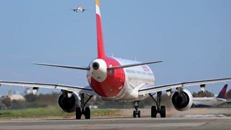 Son nez complètement détruit après une collision avec un oiseau, un avion d'Iberia à destination de Paris contraint de faire demi-tour