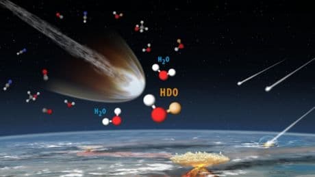 Un cometa contiene agua idéntica a la de los océanos de la Tierra