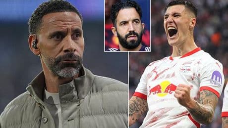 Rio Ferdinand tells Man United NOT to sign Benjamin Sesko and claims they should instead bring in a Brighton star