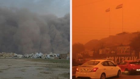 Iran, Arabie saoudite… Les images impressionnantes des tempêtes de sable qui touchent le Moyen-Orient