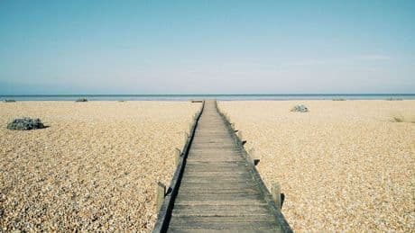 I visited 1 seaside all the time growing up — it's beautiful and just 2 hours from London