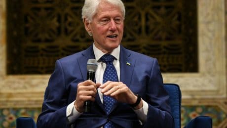 Bill Clinton included with Donald Trump in Epstein birthday album, report states