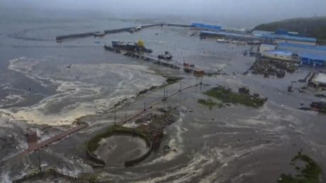 Terremoto in Kamchatka, il video impressionante dello tsunami