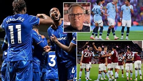 Paul Merson reveals which Premier League giant he 'worries for' in top five race ahead of crucial final day of the season but Jamie Redknapp disagrees