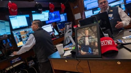 Stocks Rip To 6-Week High And Bitcoin Prices Top $100,000 As Trump Stokes Rally
