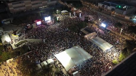 Massenproteste in Tel Aviv - Zehntausende fordern Geisel-Freilassung