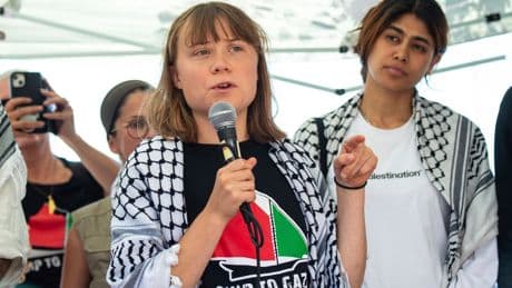Climate activist Greta Thunberg joins aid ship sailing to Gaza aimed at breaking Israel's blockade