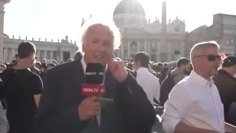 „Ein unglaubliches Erlebnis“ - Reporter wird bei Papstwahl emotional