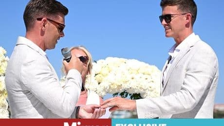Hollyoaks’ Kieron Richardson renews wedding vows with famous husband in tears