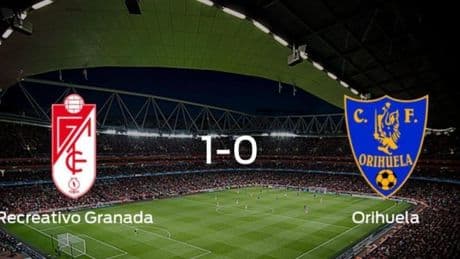 El Recreativo Granada gana 1-0 al Orihuela CF en el Ciudad Deportiva del Granada CF