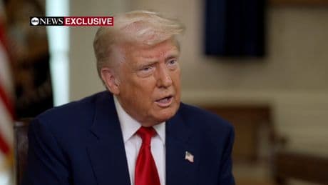 Trump spars with ABC’s Terry Moran over tariff policy, deportations and Ukraine war in testy interview: ‘Everything’s going to be just fine’