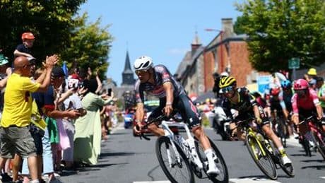 6. Etappe der Tour de France: Mathieu van der Poel holt sich das Gelbe Trikot zurück
