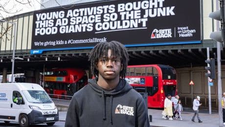 Meet Bite Back - the youth-led group campaigning against UK's junk food ads