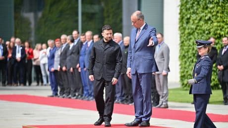 Merz und Selenskyj in 5 Punkten einig - an entscheidender Stelle bleibt Kanzler vage