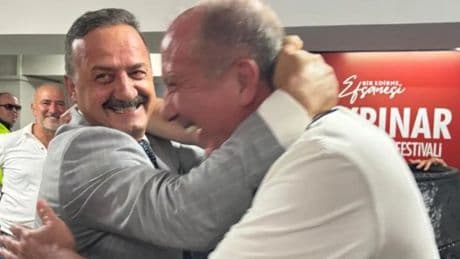 Kırkpınar'da karşılaştılar: Yavuz Ağıralioğlu ile Muharrem İnce'den samimi poz
