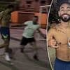 Man United's new £62.5m star Matheus Cunha shows off his street football skills in five-a-side kickabout in Brazil