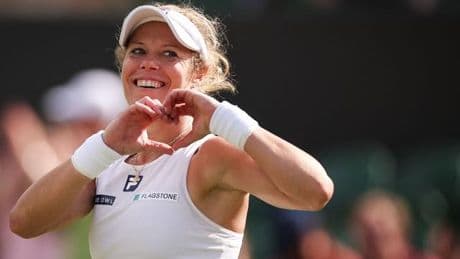 Tennis: Laura Siegemund steht im Viertelfinale von Wimbledon