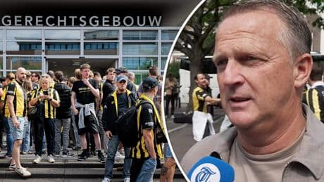 Vitesse-icoon John van den Brom bij rechtbank: 'Natuurlijk heb ik het moeilijk'