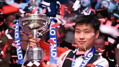 Zhao Xintong still serving snooker ban despite winning World Championship and £500K prize
