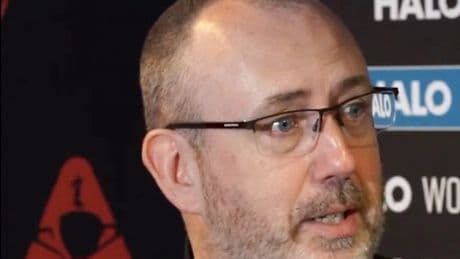 Rob Walker told to 'spit it out' by Mark Williams during John Higgins victory interview