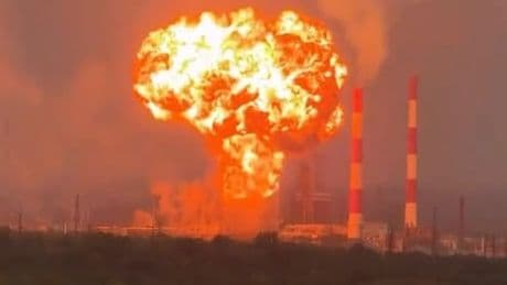 Langstreckendrohne schlägt zu - Explosion an Raffinerie, 1000 km tief in Russland