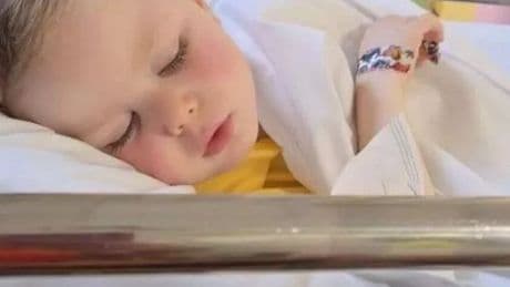 Toddler 'wasn't himself' on holiday - then family got devastating diagnosis