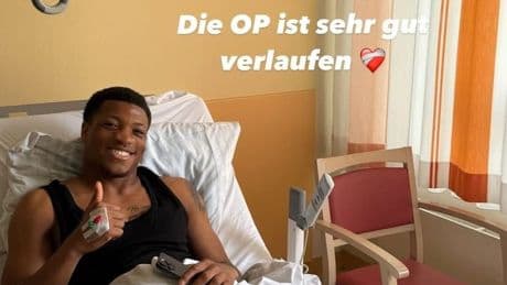 24 Stunden nach Horror-Verletzung - 96-Ngankam kann schon wieder lachen