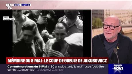 Mémoire du 8-Mai: "J'aimerais que tous ces enfants, petits-enfants de réfugiés aient cette même fierté d'être français", déclare Alain Jakubowicz
