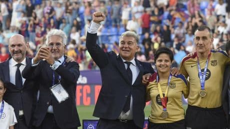 Laporta: “Hemos devuelto la alegría a los barcelonistas”
