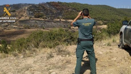 Tres detenidos y un investigado por provocar incendios en Fresnedillas de la Oliva, El Escorial y Valdemorillo